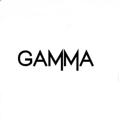 Black 'GAMMA' logo on a white background