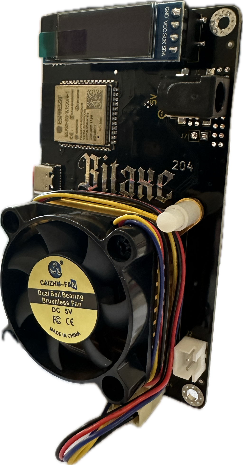 Bitaxe Ultra 204 (450GHz +/- hashrate)
